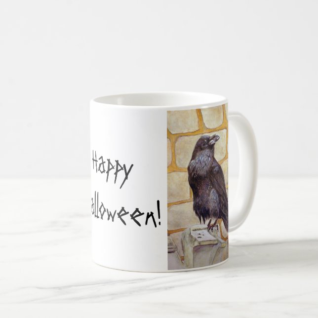 Raven Coffee Mug (Front Right)