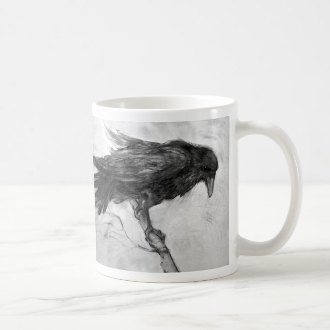 Raven Coffee Mug (Right)