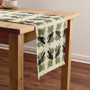 Raven (Common Raven) from Audubon Birds of America Short Table Runner
