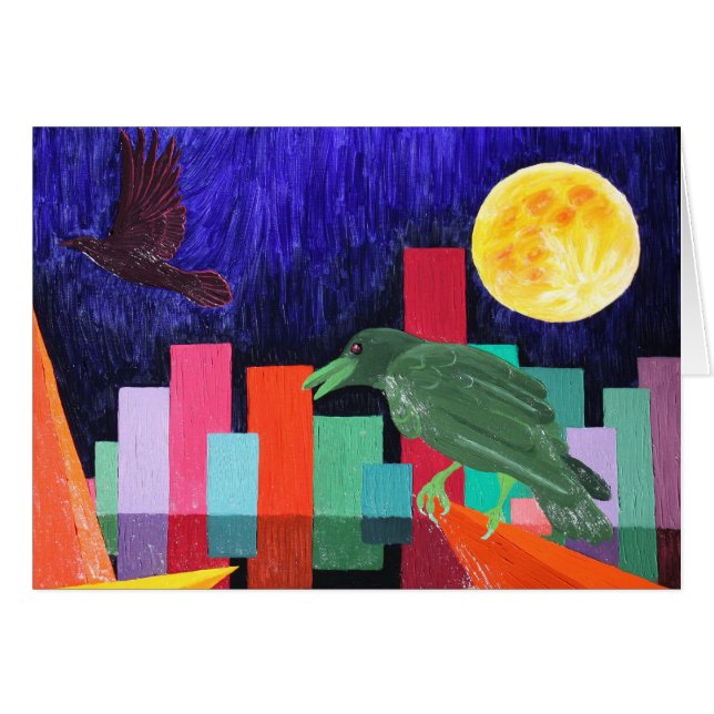 Raven Covets the Moon (Front Horizontal)