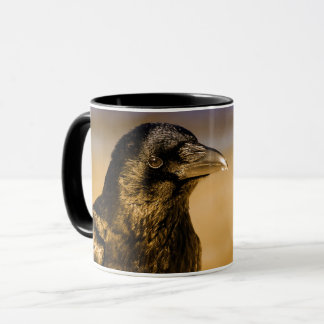 Raven Crow Gothic Fantasy Black Bird Nature Mug