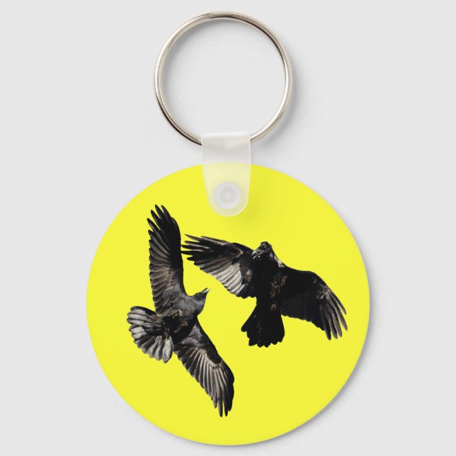 Raven Dance Key Ring (Front)