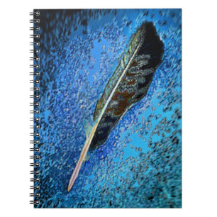 Raven Feather Notebook