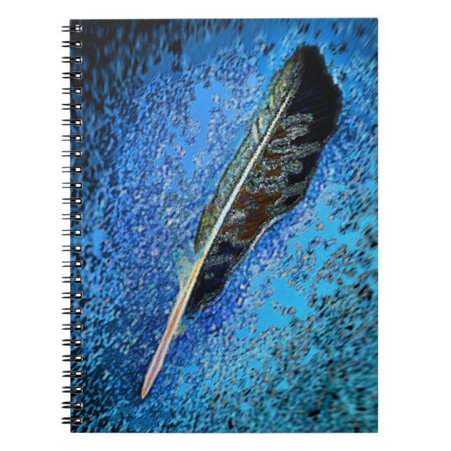 Raven Feather Notebook (Front)