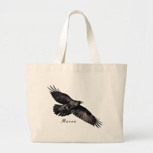 Raven Gifts Large Tote Bag