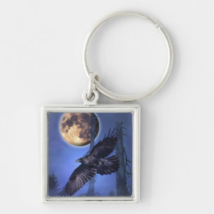 RAVEN Gothic Mystic Keychain