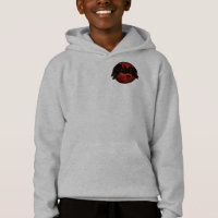 Raven Hoodie Kid's Raven / Crow Art Kid's Jacket
