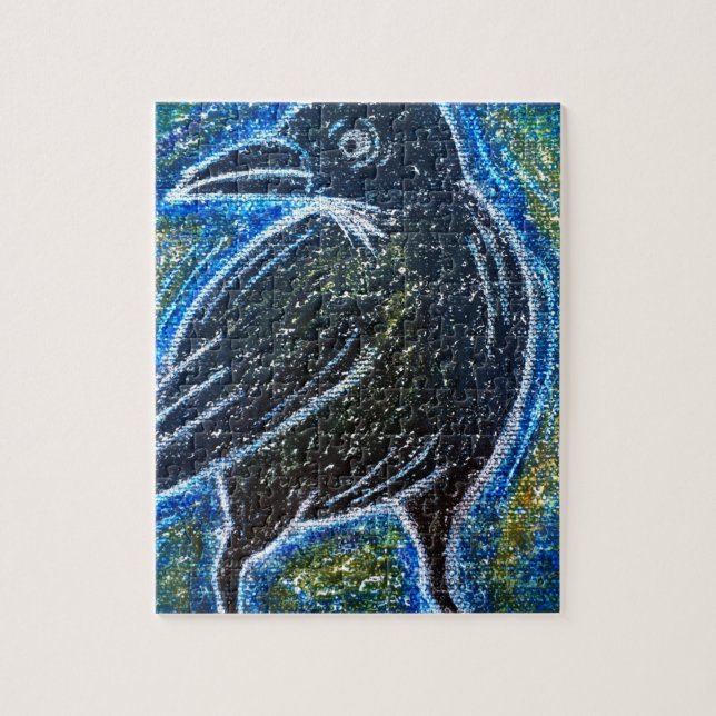 Raven Jigsaw Puzzle (Vertical)