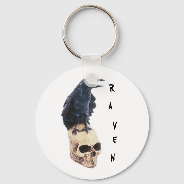 Raven Key Ring (Front)