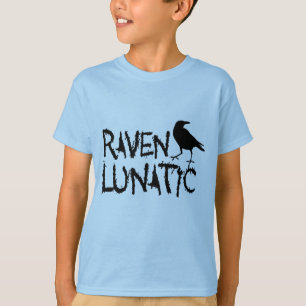 Raven Lunatic Black Crow T-Shirt