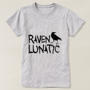 Raven Lunatic Black Crow T-Shirt