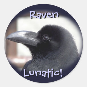 Raven Lunatic! Stickers