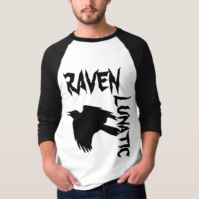 Raven Lunatic T-Shirt (Front)