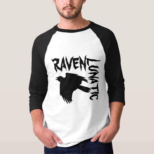 Raven Lunatic T-Shirt (Front)