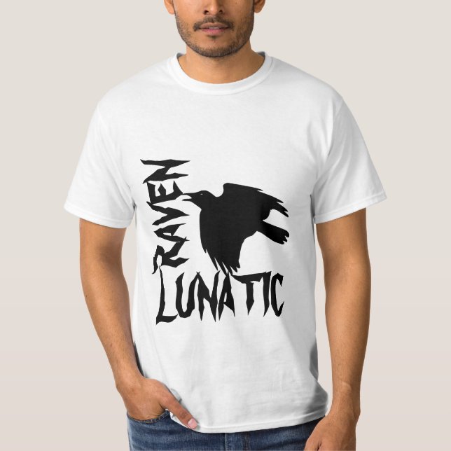 Raven Lunatic T-Shirt (Front)