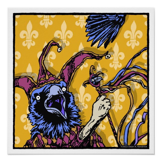 Raven Mad - Pop Goth Nightmare Surreal Poster (Front)