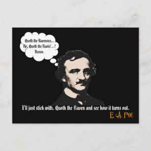 Raven Mad Postcard