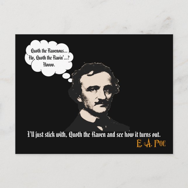 Raven Mad Postcard (Front)