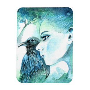 Raven Magnet