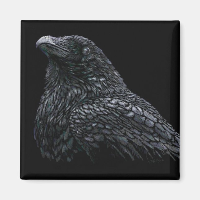 Raven Magnet (Front)