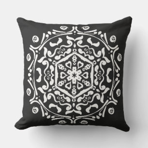 Raven Mandala Cushion