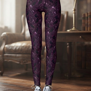 Raven Moody Celestial Plum Leggings