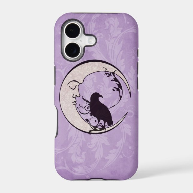 Raven Moon iPhone Case (Back)