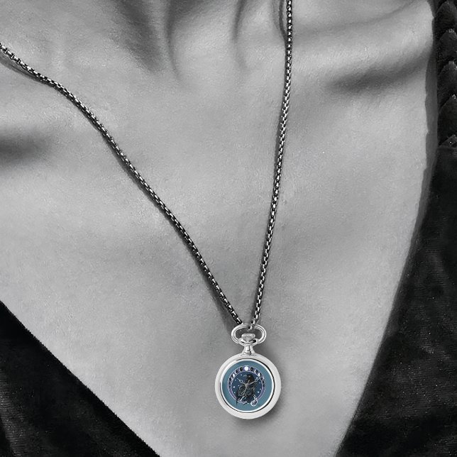 Raven Moon Phases Stars Blue Watch (Creator Uploaded)