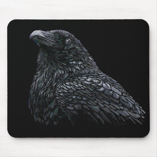 Raven Mouse Pad (Front)