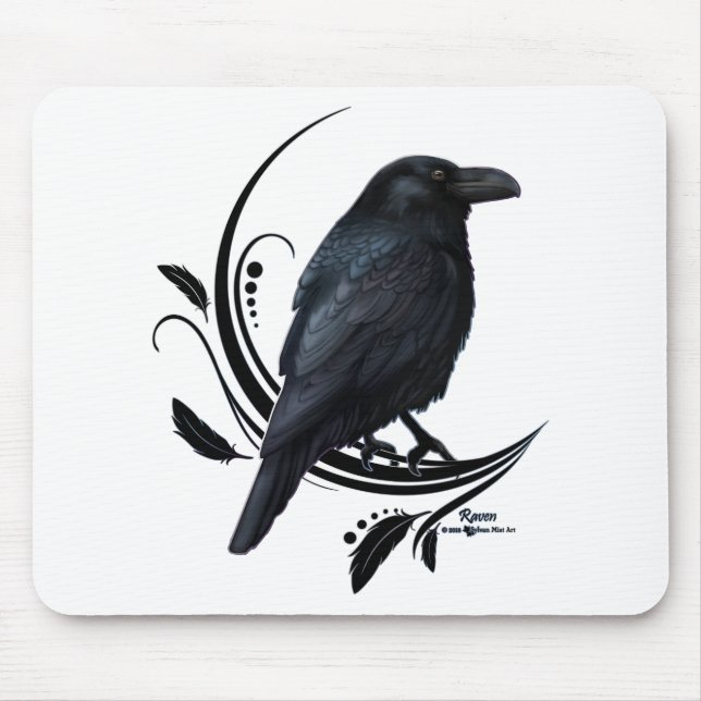 Raven Mouse Pad (Front)