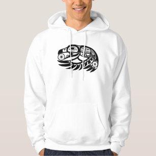 Raven Native American Design Hoodie