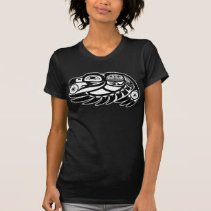 Raven Native American Design T-Shirt