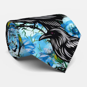Raven Neck Tie