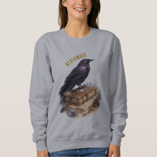 Raven Never More Mystical Crow Unisex Sweatshirt