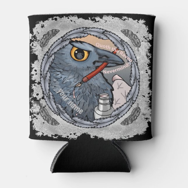 Raven Nevermind   Can Cooler (Front)