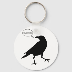 Raven Nevermore Key Chain