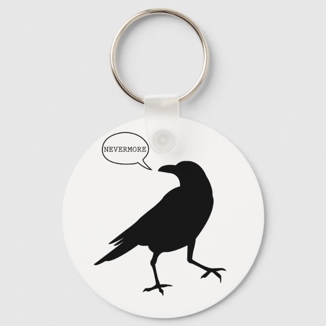 Raven Nevermore Key Chain (Front)