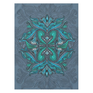 Raven of mirrors, dreams, bohemian, shaman tablecloth
