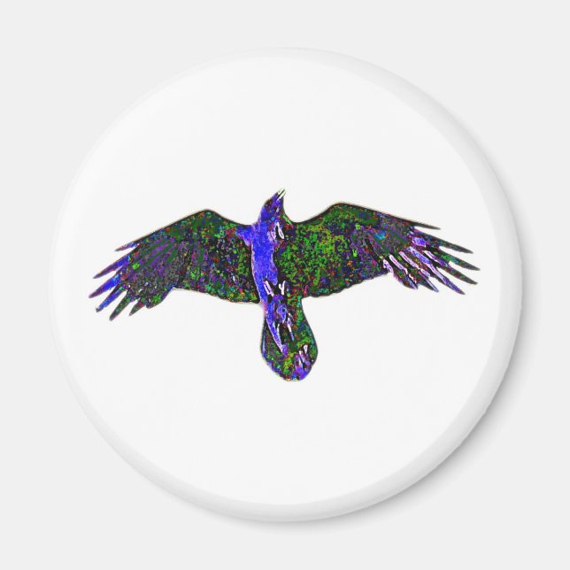 Raven Paint Magnet (Front)