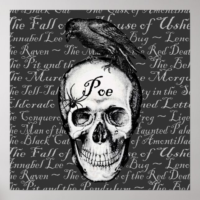 Raven Poe Print (Front)