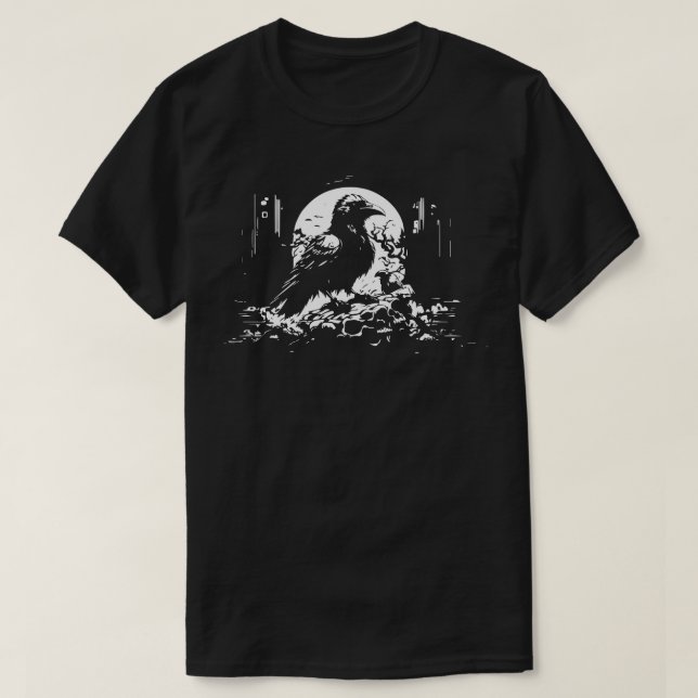 raven poe T-Shirt (Design Front)