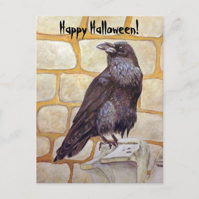 Raven Postcard (Front)