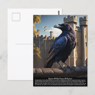 Raven Postcard