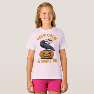 Raven & Pumpkin Panic T-Shirt