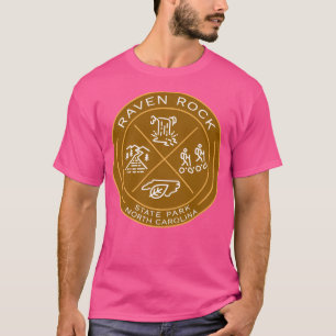 Raven Rock State Park Heraldic Logo T-Shirt