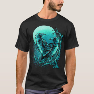 Raven shirt Men Girl Women t shirt tshirt Goth Bir