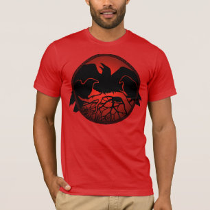 Raven Shirts Raven Cool Crow Bird Art T-shirt