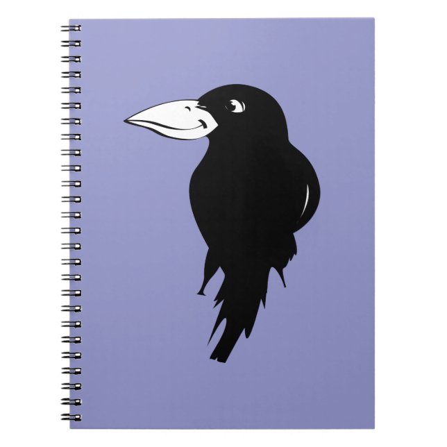Raven Spiral Notebook (Front)