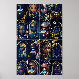 Raven Style I Poster