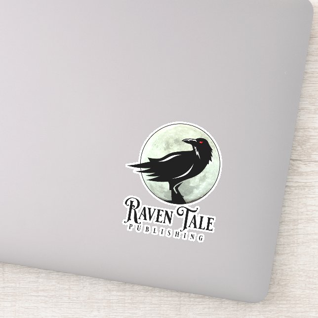 Raven Tale Vinyl Sticker (Detail)